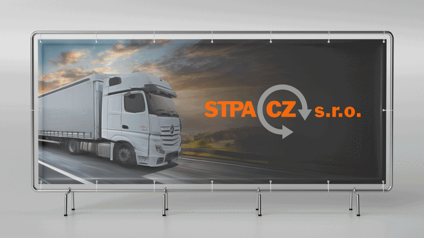 Zvětšený náhled projektu Vizualizace, která jede na plný plyn: Grafické práce pro logistickou společnost